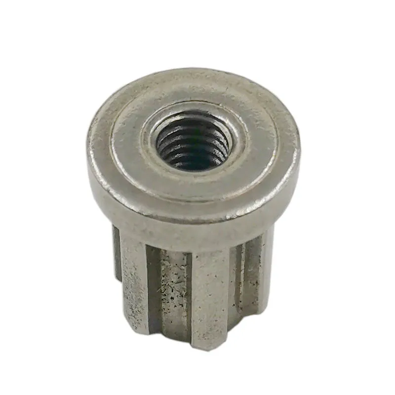 6T Spline Gear 6 Teeth Pinion of Cutter Sets Smoothie High Speed Blender Soybean Grinding Machine Accessories