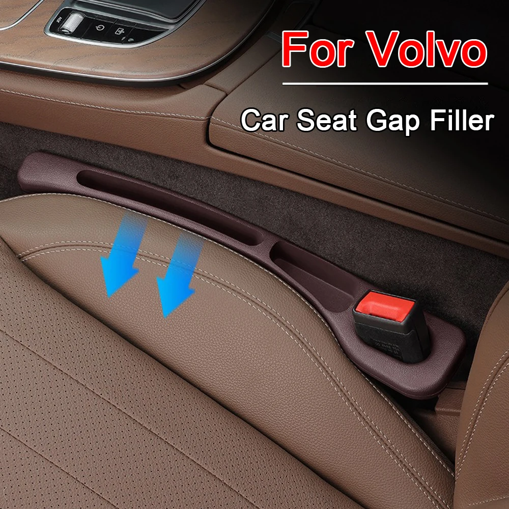 Car Seat Gap Filler Auto Seat Side Seam Plug Strip Leak-proof Gap Filling For Volvo XC60 XC90 S90 V90CC S60 V60CC V40 S80 XC40