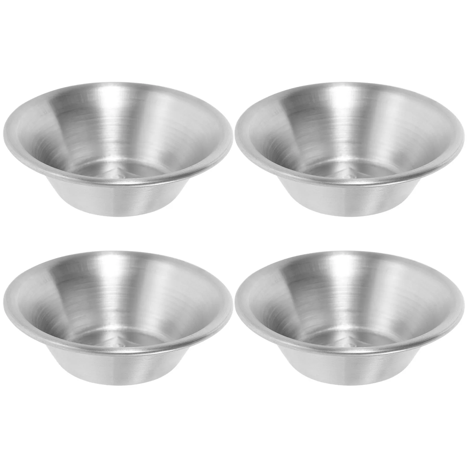 

4Pcs Egg Tart Molds Nonstick Scratch Resistant Easy Clean Baking Tool Bakeware Egg Tarts Mold Baking Mold
