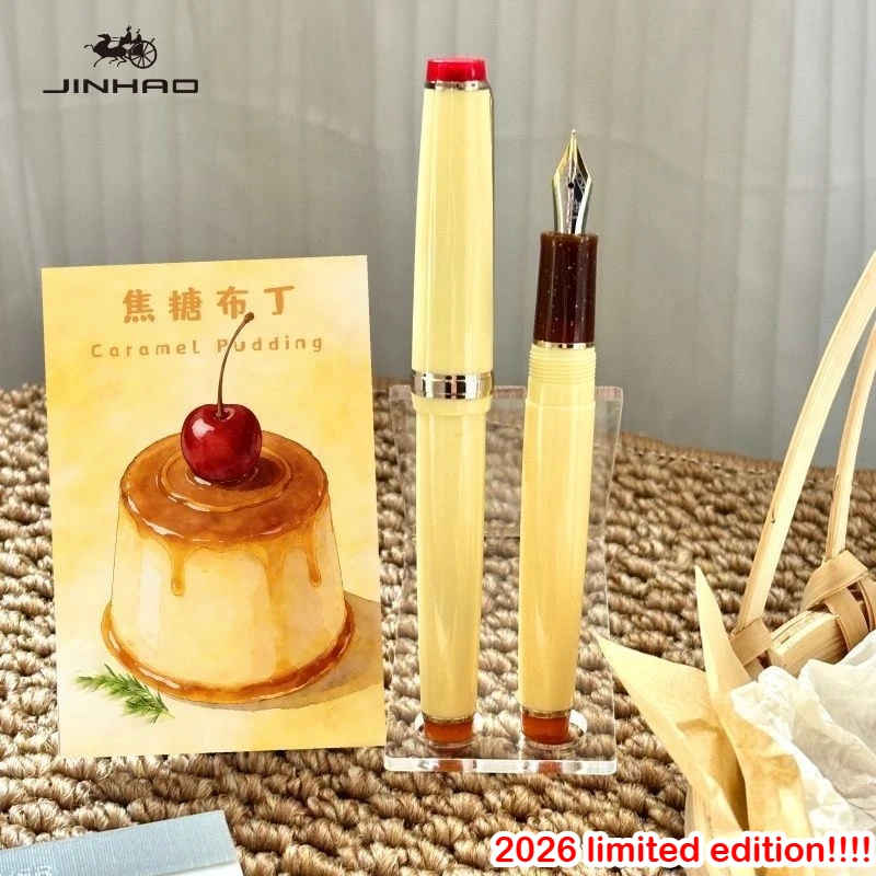 

Цвета ограниченной серии JINHAO 82, перьевая ручка Macaron Color Gold Clip EF/F/M, каллиграфическая ручка, канцелярские принадлежности для офиса и школы
