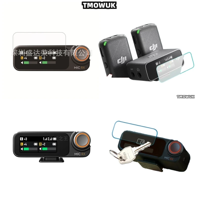 

Durable And Clear Tempered Glass Screen Protector For DJI Mic Mic 2