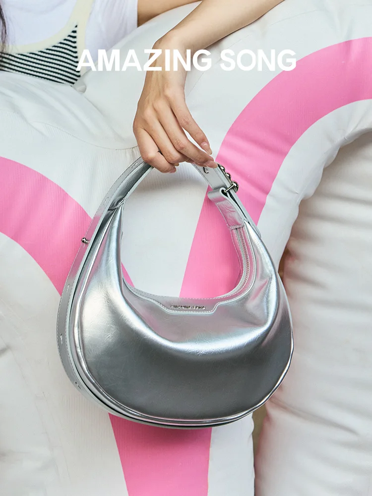 Amazing Song Half Moon Bag Small