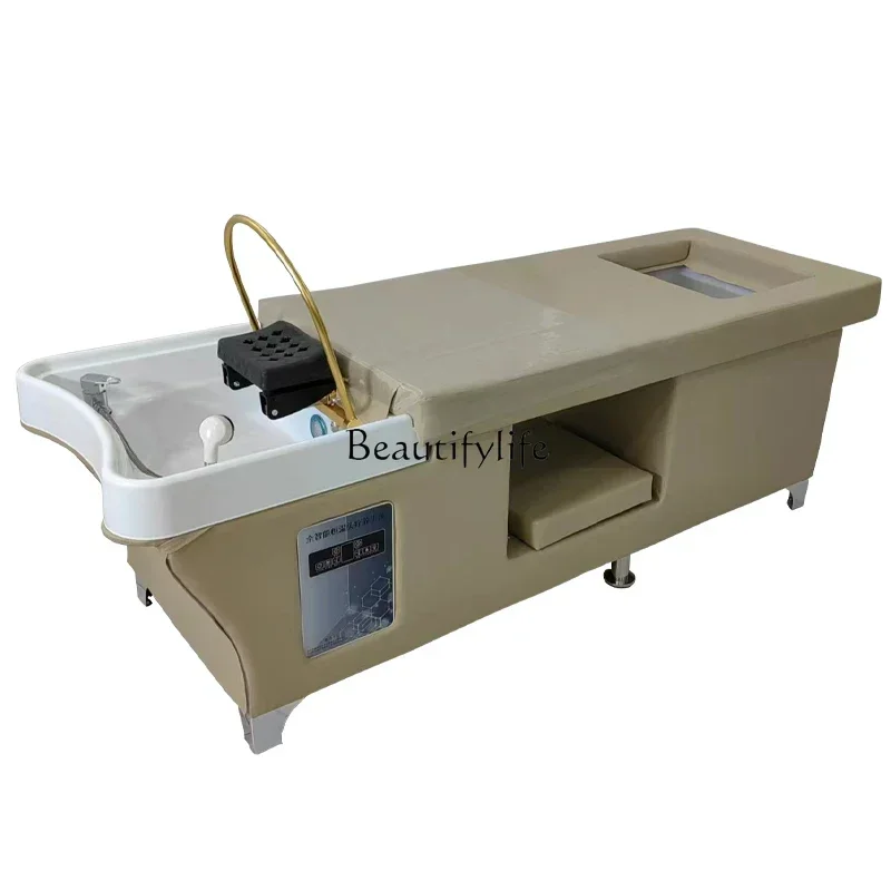 

ls 04 Water Storage Shampoo Chair Water Circulation Barber Shop Beauty Salon Special Thai Fumigation Massage Pedicure Flushing B