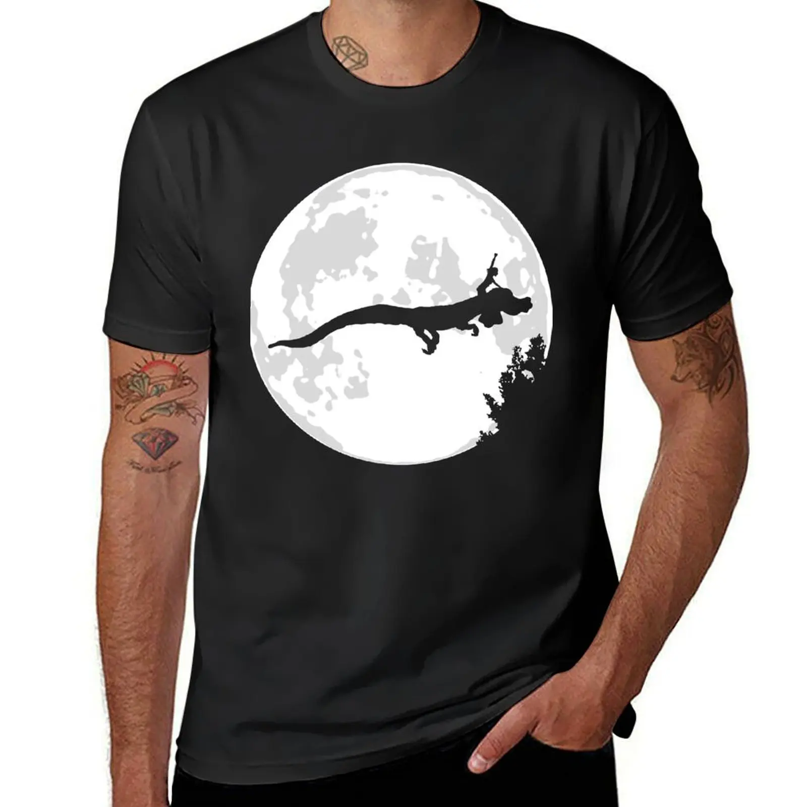 Day Gift For Falkor Moon Gifts Music Fans T-Shirt Blouse quick drying mens tall t shirts