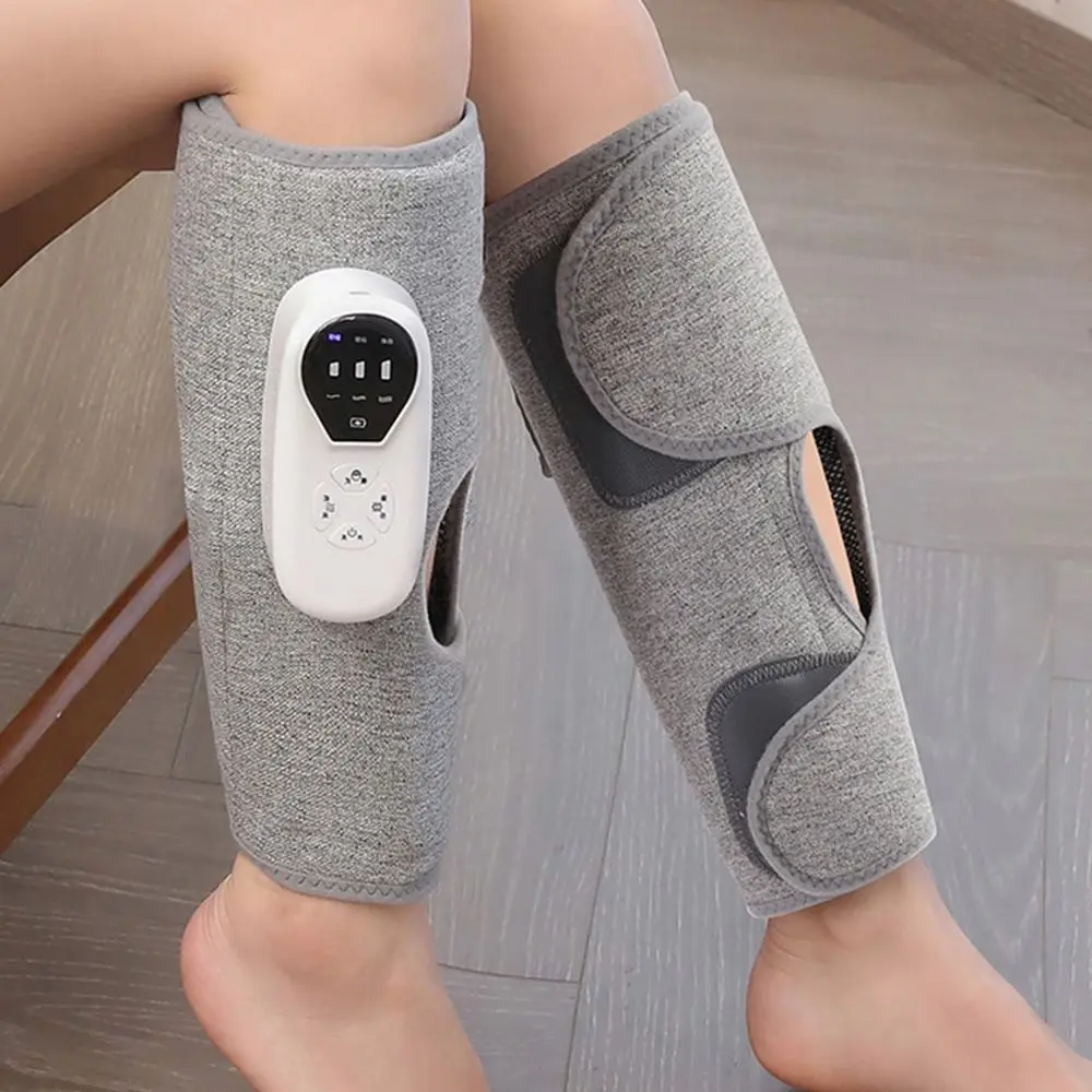 Hot Compress Electric Leg Calf Massager Smart 3 Mode Pressotherapy Leg Air Compression Massager Relax Kneading