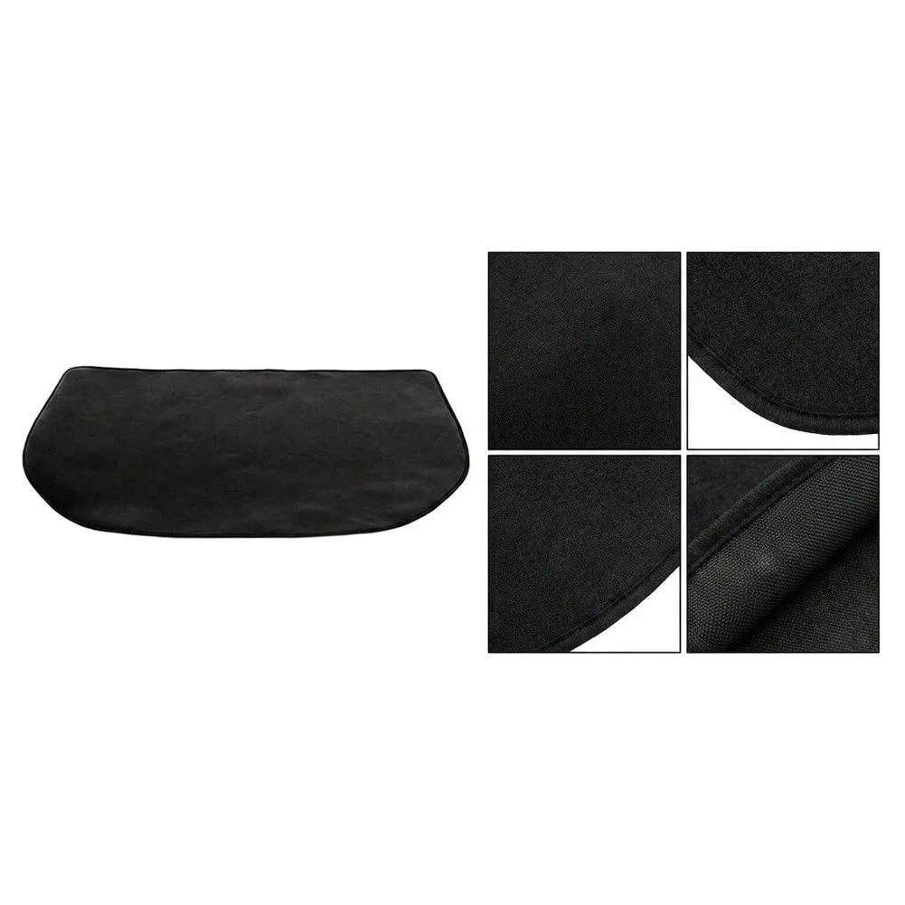 1pc Heat Resistant Fireplace Mat Floor Protector Pad Fire Retardant Protection Pad Wood Stove Fire Indoor Fireplace Floor Guard