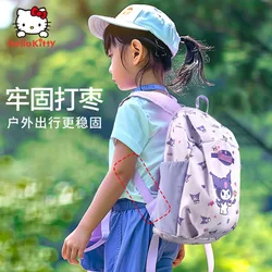 Sanrio mochila para niños Kulomi ultraligera impermeable, gran capacidad, plegable, bolsa de senderismo al aire libre, lindo