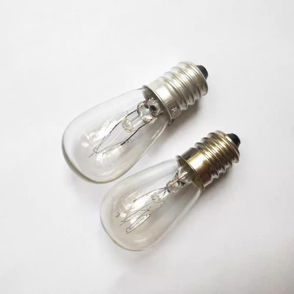 HoneyFly 5pcs Range Hood Incandescent Lamp Bulb E12/E14 24V 30V 110V 220V Machine Tool Instrument  Light