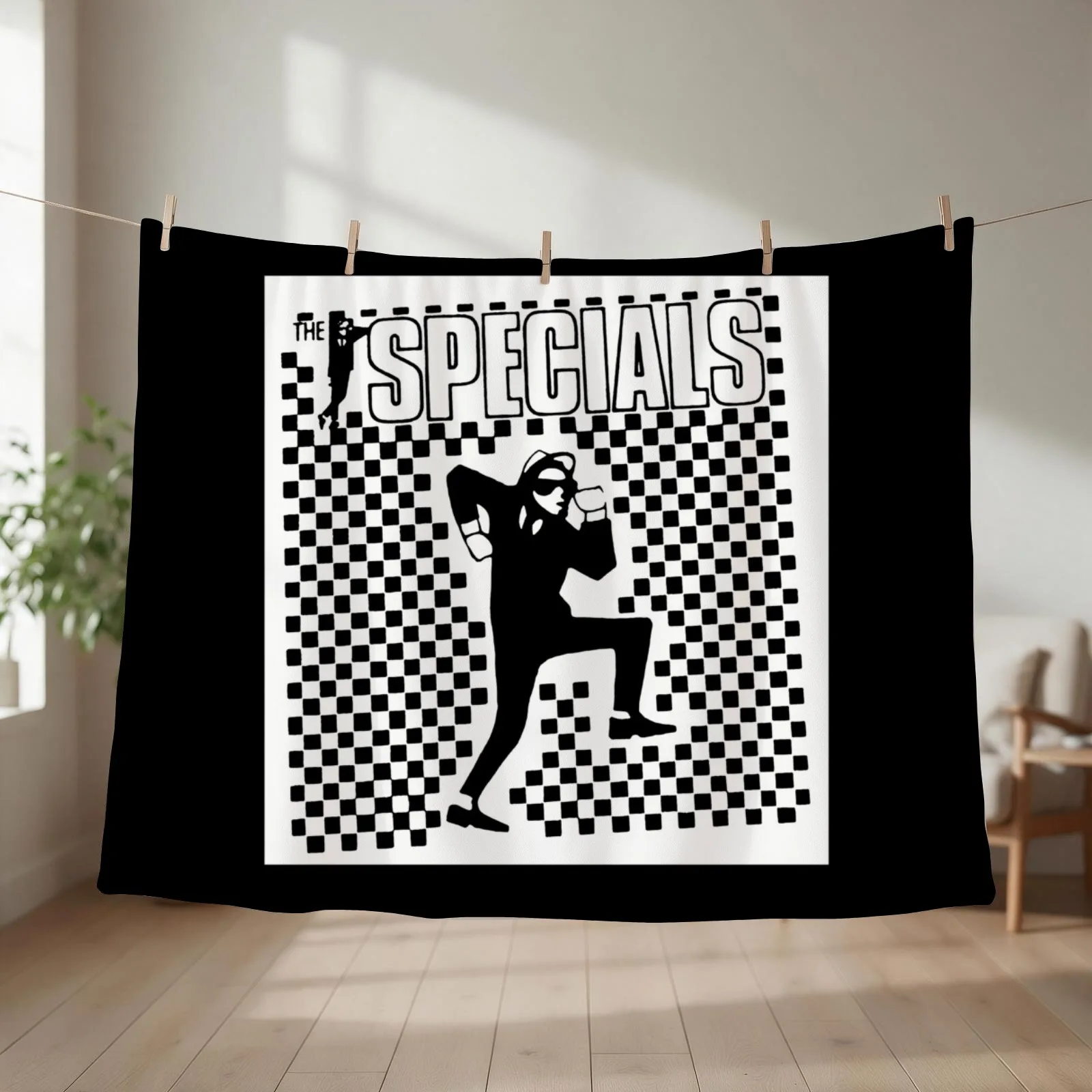 New the specials ska Throw Blanket couch cozy soft plush fuzzy picnic outdoor blanket