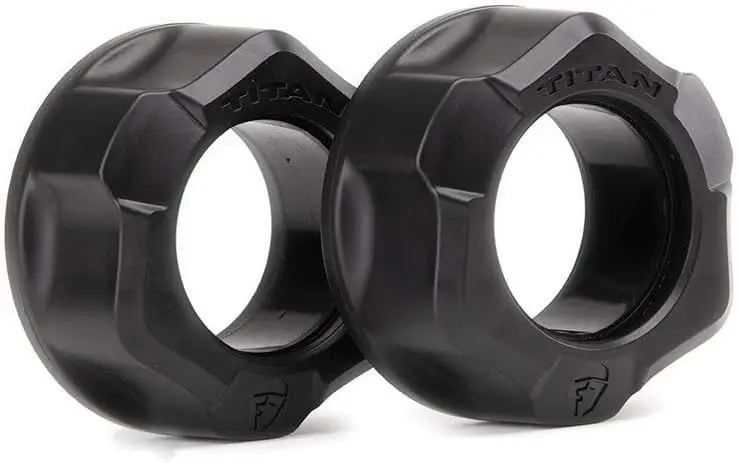 

Twistlo Molded Barbell Collar Set, 59.5Mm-51.5Mm Sleeve Diameter, Qui Release Barbell Clamps, Pair Of Magnetic Molded Weight