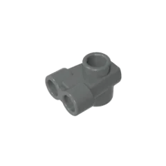 Gobricks GDS-90218 Plate, Round 1 x 1 with Binoculars (Robot / Droid Head)  compatible with lego 52494 Assembles Building Blocks