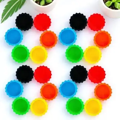 

24Pcs Reptile Feeding Bowls Shallow Silicone Stable Wide Rim Food Water Dish for Lizards Turtles Gecko Bearded Dragon Tank