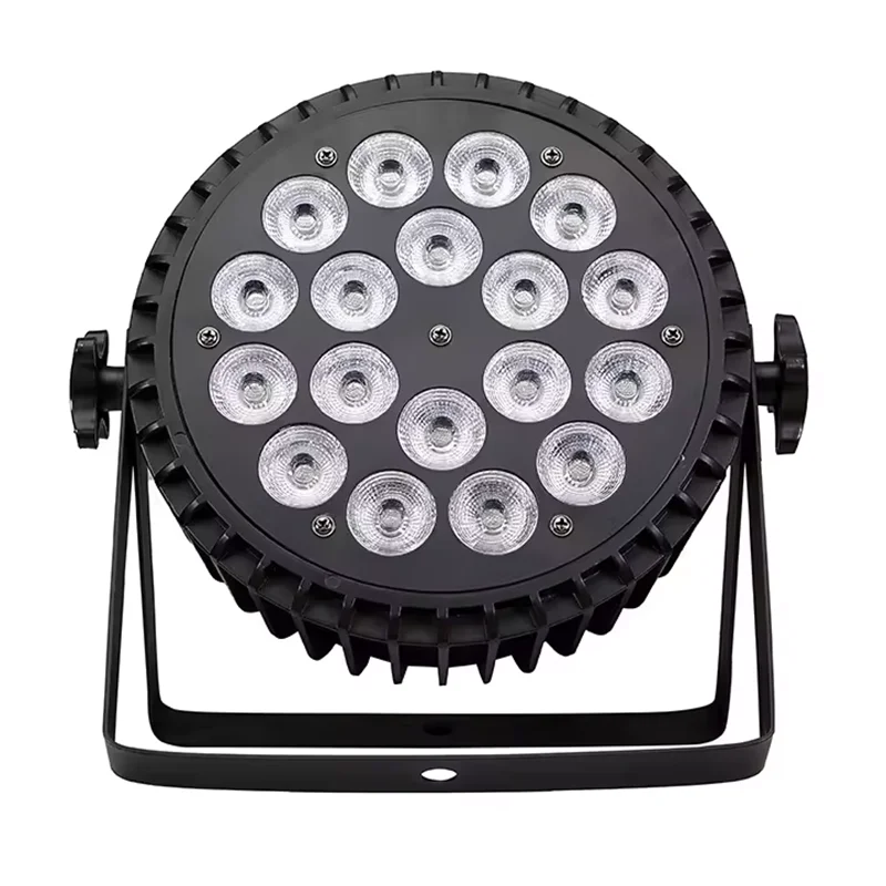 LED effect Light 18x10W LED Flat Par light  DMX512 LED Wash light KTV DJ Disco Bar Club Party Concert Stage Lighting Event Show