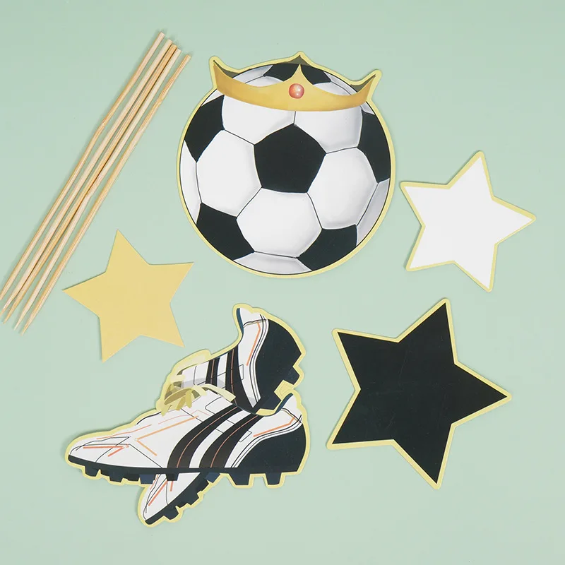 フットボールケーキデコレーション,世界のスポーツハッピーバースデーデコレーション,旗,DIY,ベビーシャワー用品