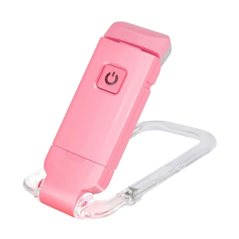 

USB Rechargeable LED Bookmark Book Lamp Flexible Bright Clip On Book Lights Mini Night Light For Eye Protection-B51B
