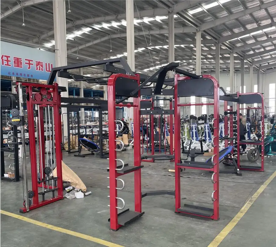 Factory Commercial Gym Accessories Strength Training Fitness Sets Multi Gym Station Machine