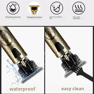 T9 makinesi onarmak için saç kesiyor ve sakal tıraş makinesi vücut düzeltici saç makasları corteiz makinesi, saç kesmek için elektrikli erkek makinesi, 0mm berber jileti En iyi 10 satış sunucusu (ön) - no. 3