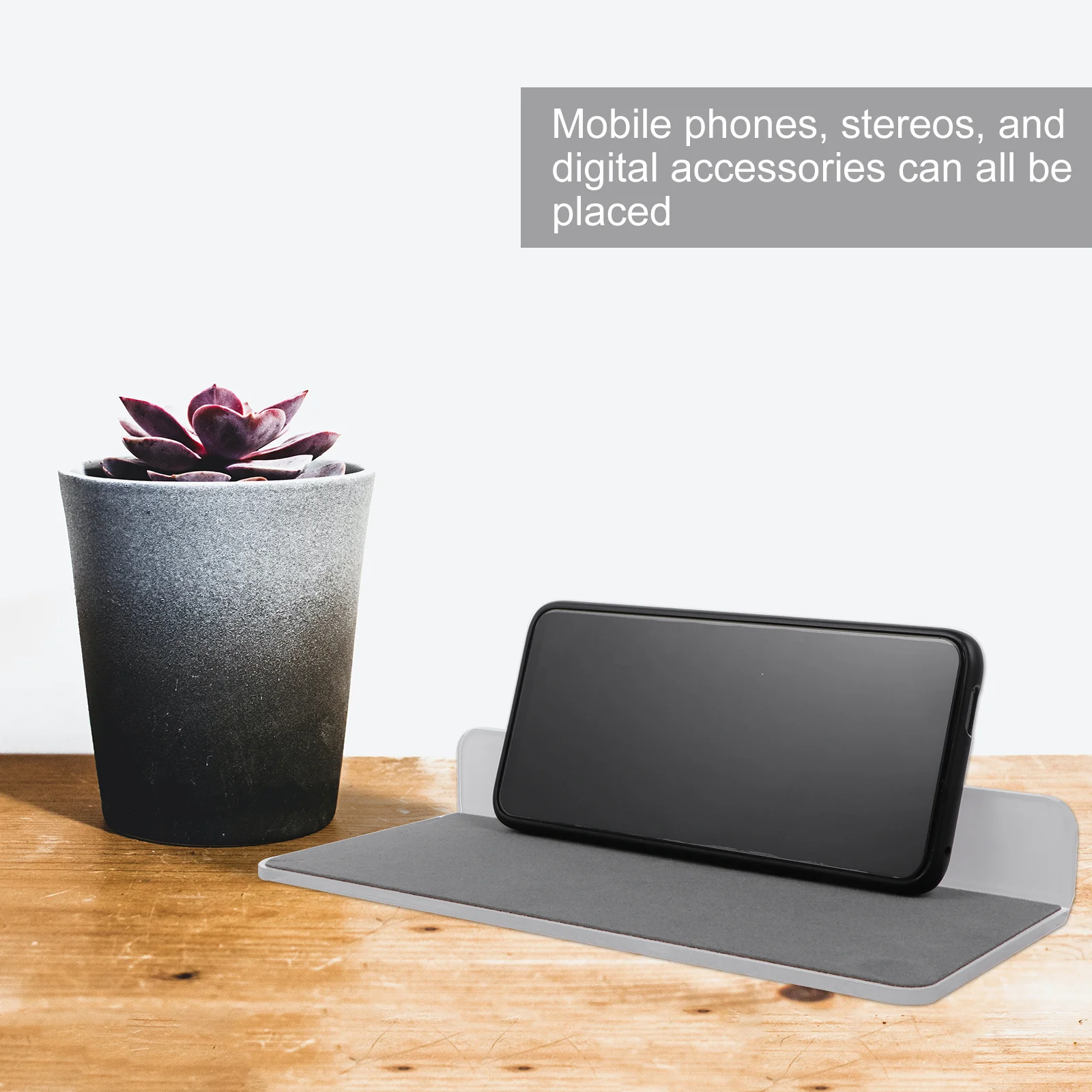 Téléphones pour la maison, Support de tablette, Support de rangement multifonctionnel, tenture murale, bureau