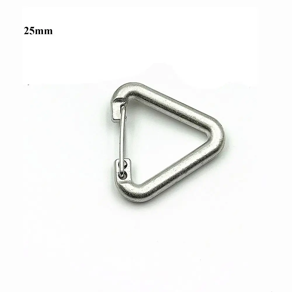 Alloy Carabiner High Quality 20/25mm Triangle Outdoor Snap Clip Bottle Hook Outdoor Tool