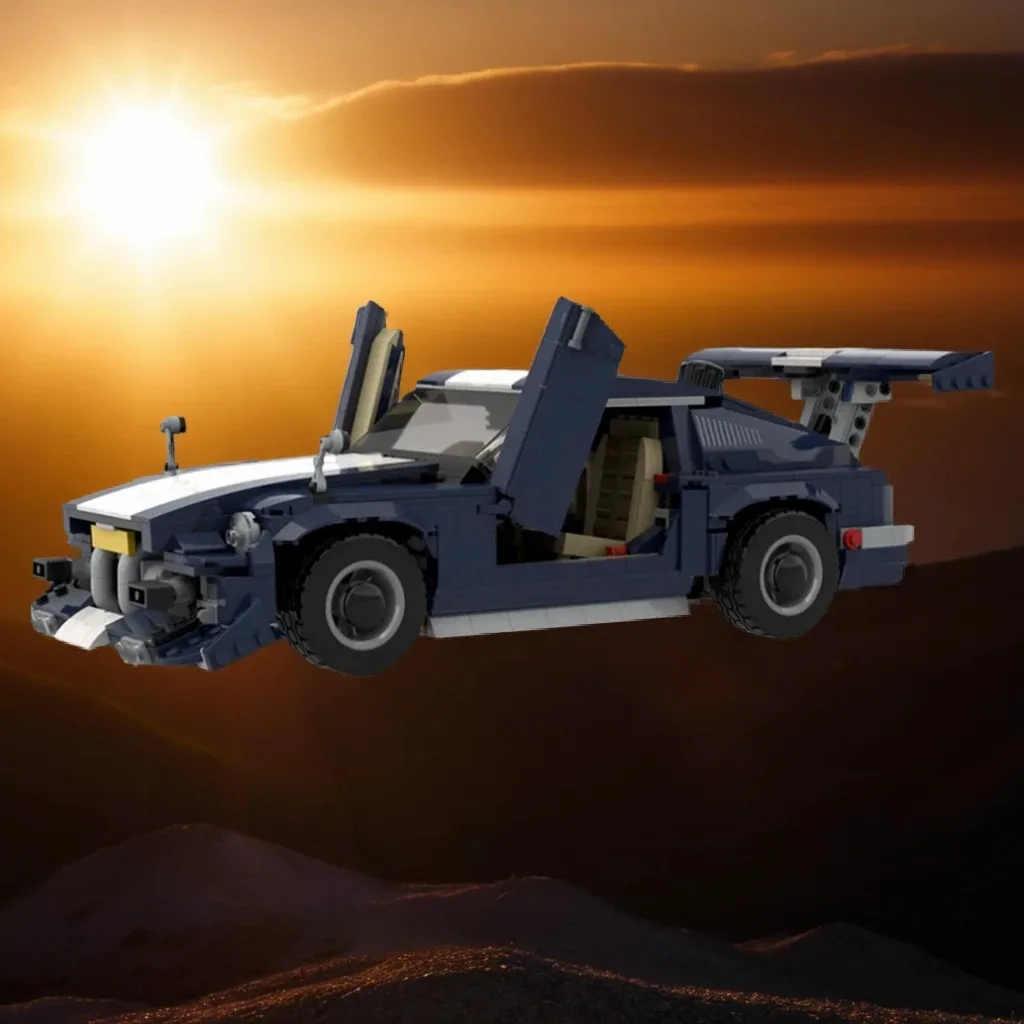 

1471PCS MOC Creative Model Datsun 240Z Building Block Architecture DIY Assembly Display Home Decor Gift Collectible Collection