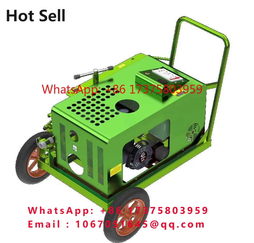 High quality Keyboard control Cable Pulling Machine Overhead/Buried/Duct Optic Cable Tractor Fiber Traction Machine