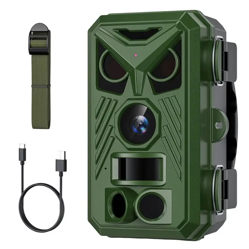 [NEW A09R!】 Outdoor Trail Hunting Camera 1080P HD Infrared Night Vision 2.4Inch Tracking Photo Trap Cam Wild Animal Surveillance