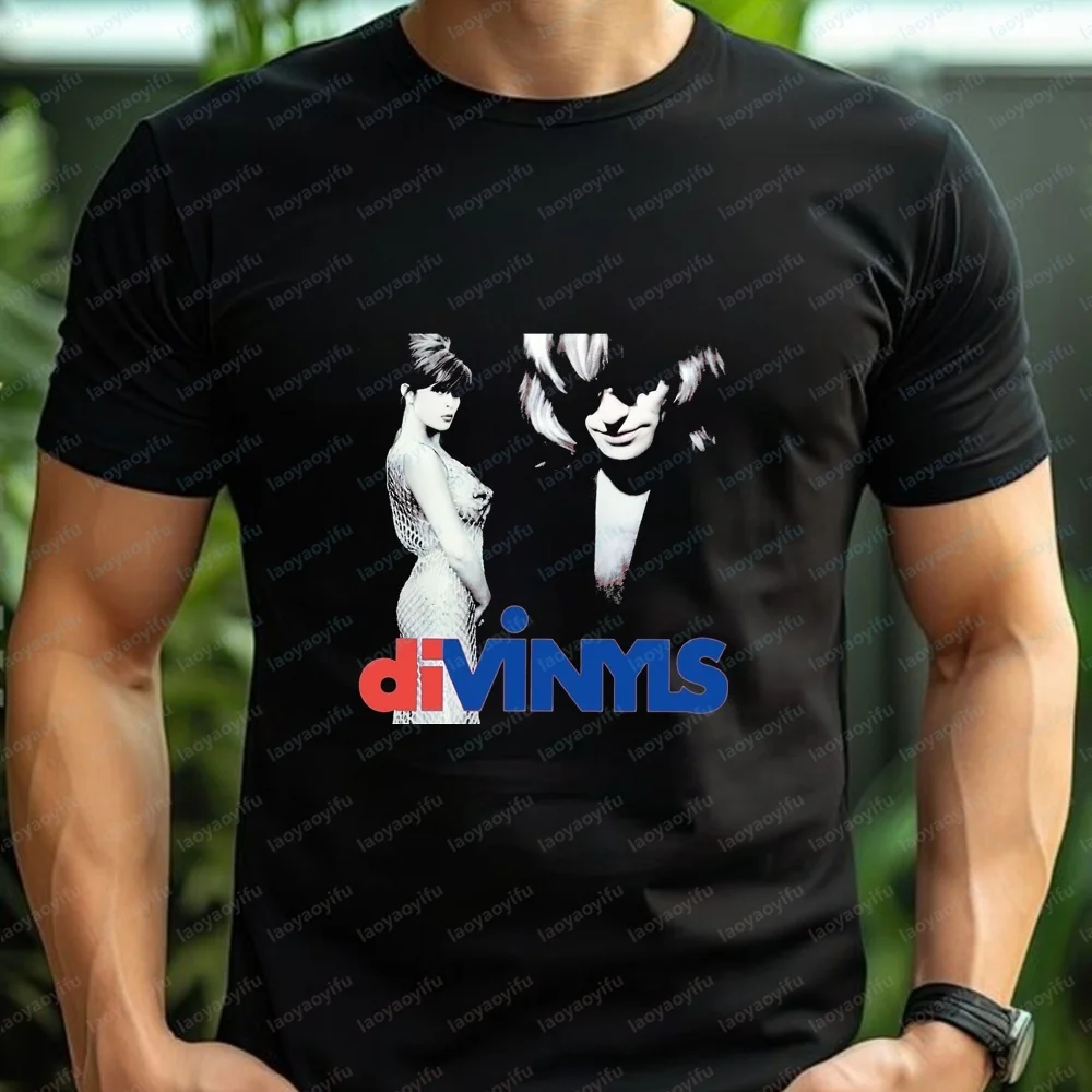 Divinyls - Retro Pirated Style Summer Casual Trendy Multi-Purpose Short-Sleeved Men's and Women's Universal Round-neck T-Shirt