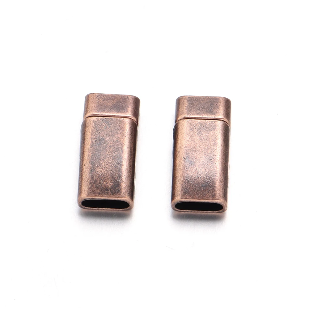 5-10pcs Alloy Flat Strong Magnetic Clasp for DIY