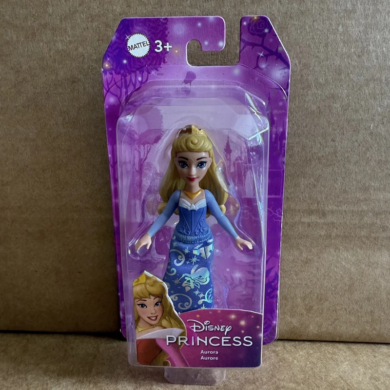 Original Disney princesa Mini princesa Blancanieves Moanna Merida Elsa Anna muñecas en miniatura para niñas regalos de navidad juguetes HPL55