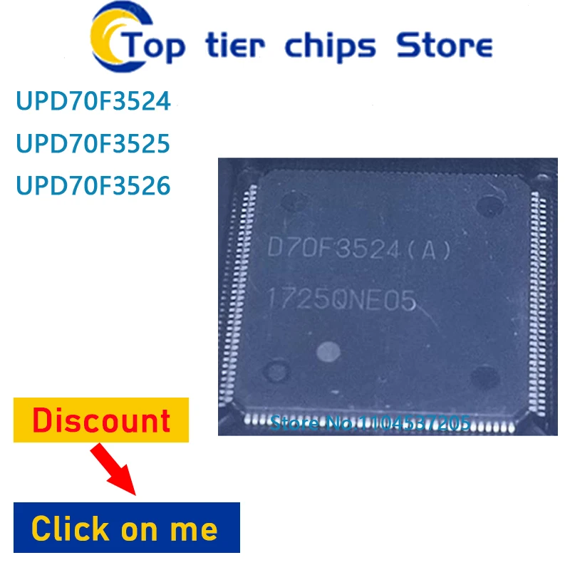 10PCS~5PCS/LOT  UPD70F3524 UPD70F3525 UPD70F3526 QFP144 100% NEW