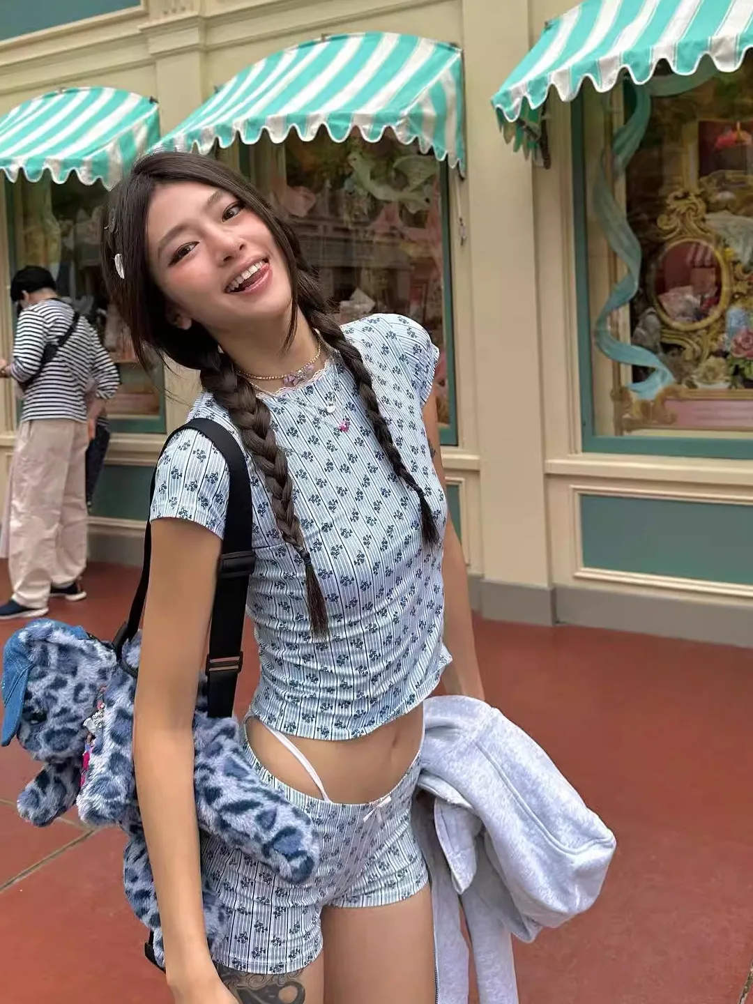 

Floral Print Bikini Swimwear Women's Separate Swimming Suit High-End Feelings Water-Resistant Sports Fitn Fan Gear