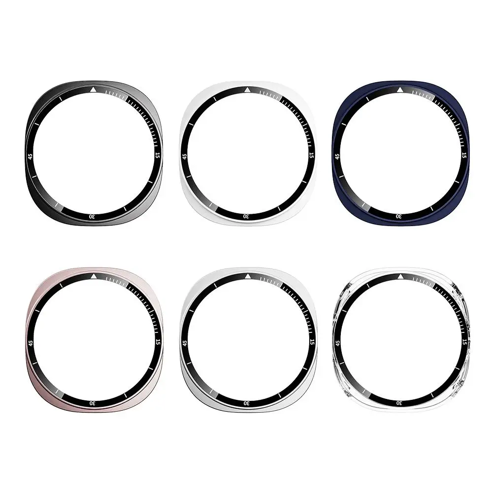   삼성 갤럭시 워치 8 스크린 스크래치 방지 보호 케이스 40/44mm 스크래치 방지 하드 PC 범퍼 삼성 갤럭시 워치8 Z6X8용