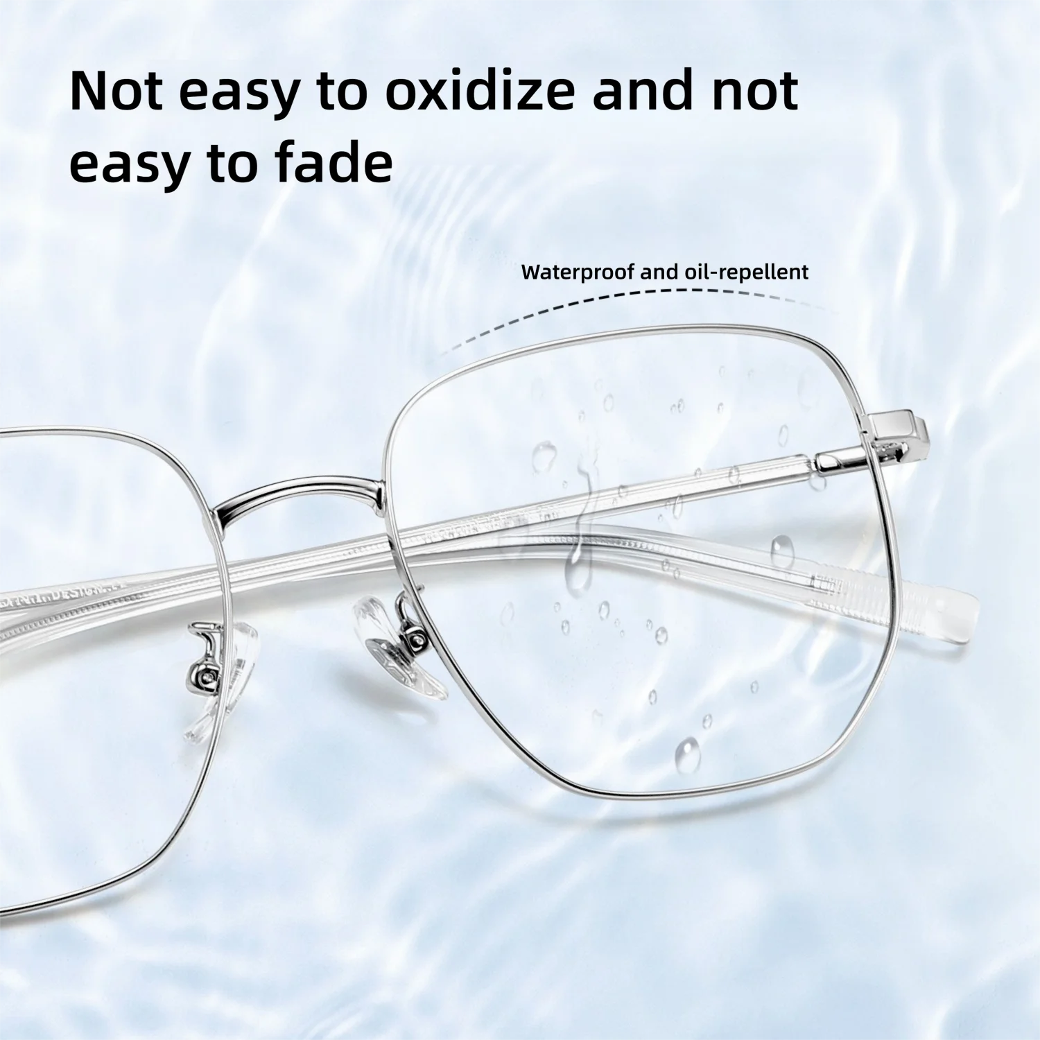 CAPONI Prescription Glasses Men Myopia Light Weight Computer Anti Blue Light Glasses Photochromic UV400 Eyes Glasses PJ24204