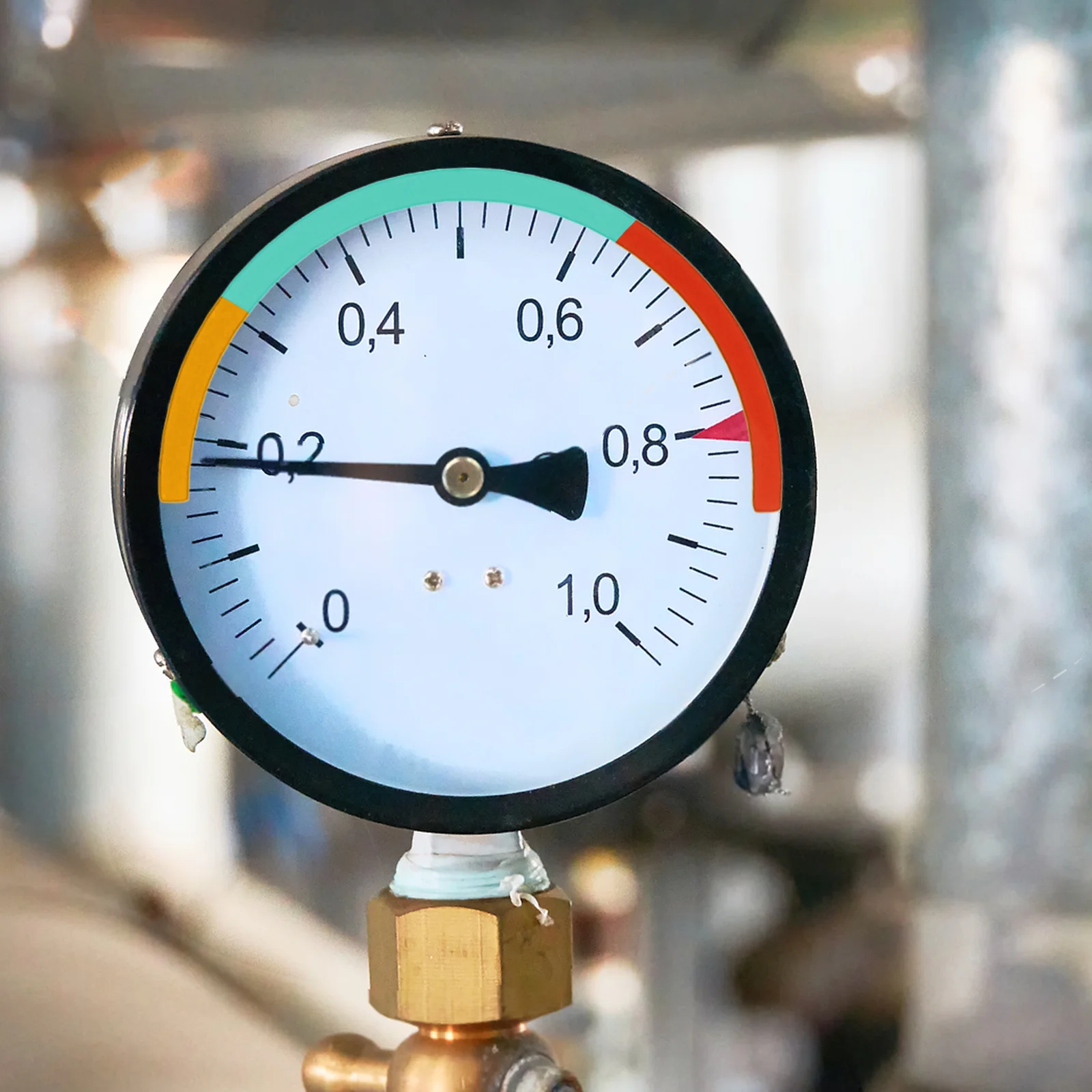 

Pressure Gauge Identification Decal Color-Coded Waterproof Adhesive Sticker For Air Pressure Meter Label Tool Accessory