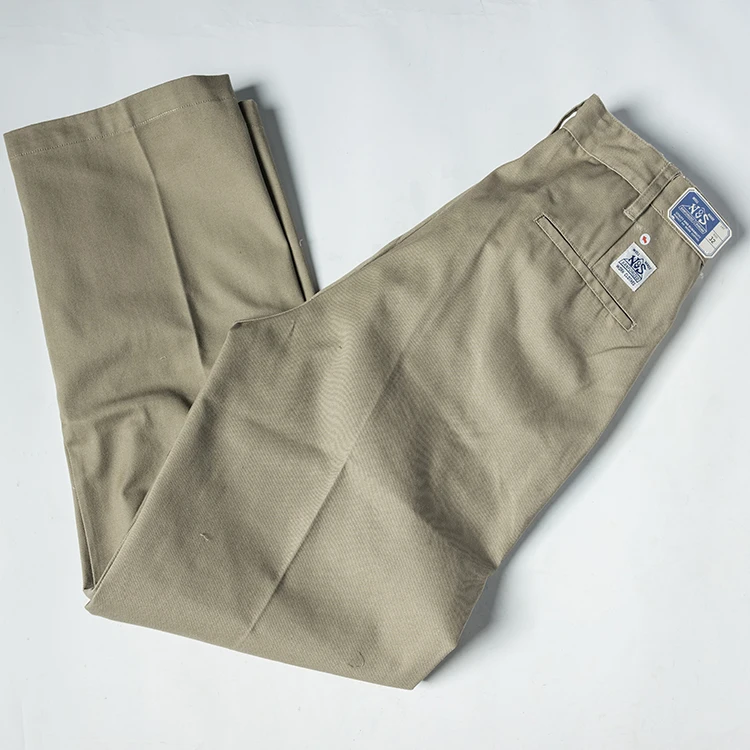 

B-Grade Casual Straight Leg Trousers Mixed Fiber Long Pants Youthful Vitality Style Four Seasons Universal Male Fashion