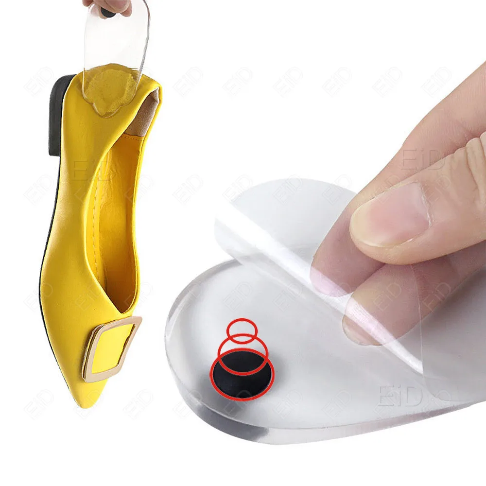 1 Pair Magnets Silicon Orthopedic Insoles Foot Care Tool For Men Women Health Care O/X Type Legs Knee Varus Correction Heel Pads image 2