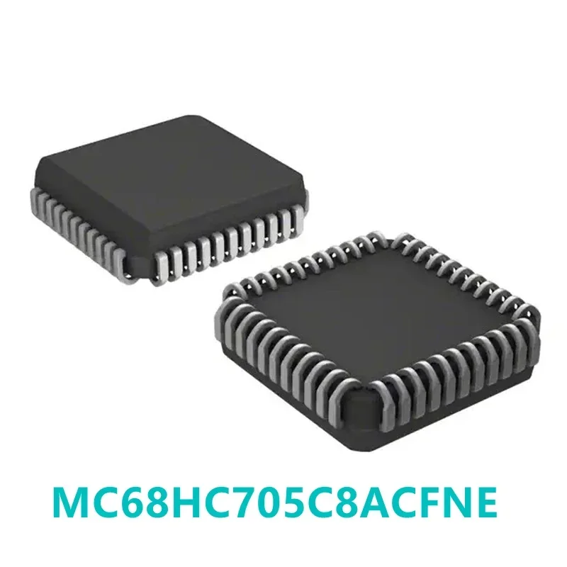1PCS Original MC68HC705C8ACFNE PLCC44 MC68HC705 Microcontroller Chip IC