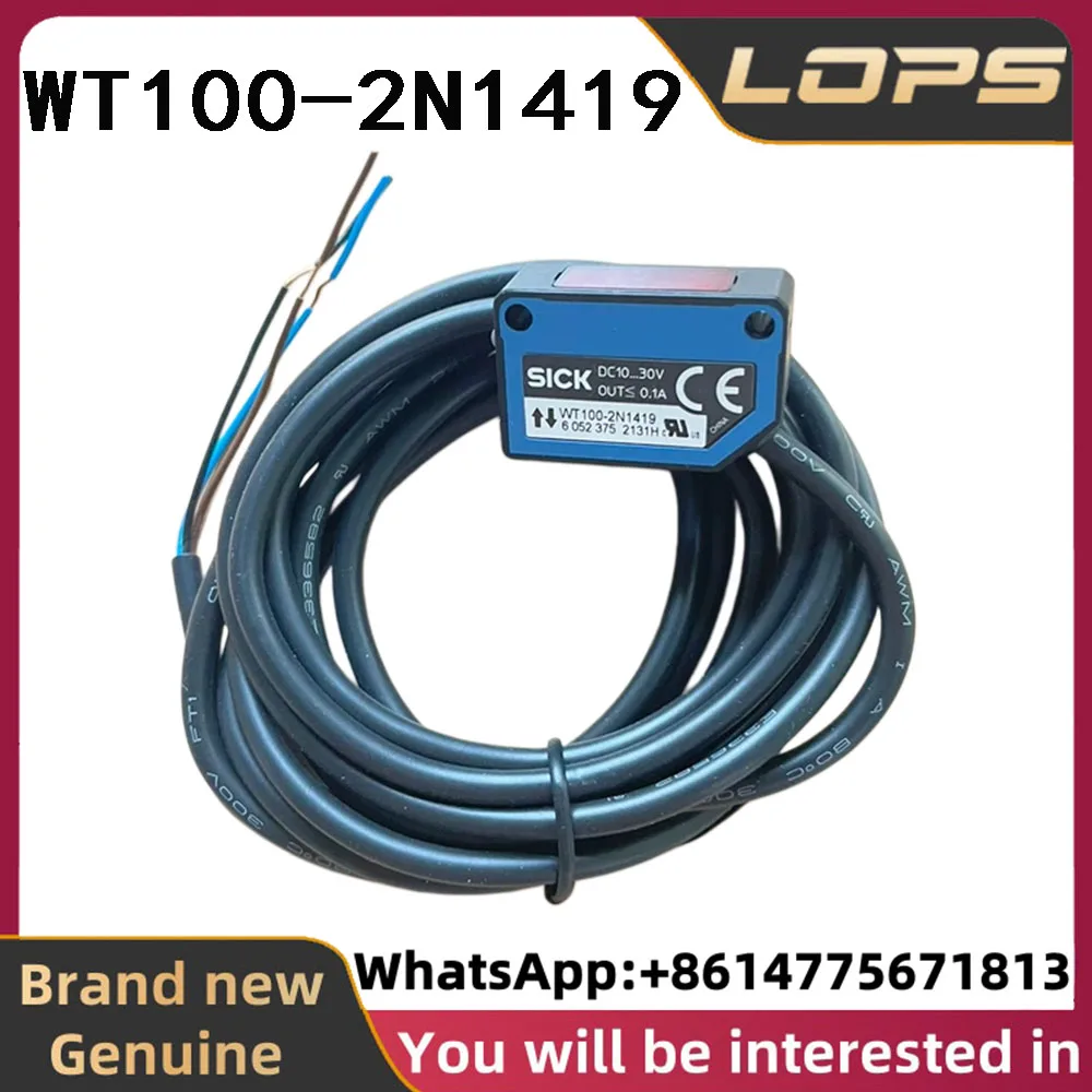 WT100-2N1419 Brand new original SICK 6052375 Diffuse photoelectric sensor, welcome to consult