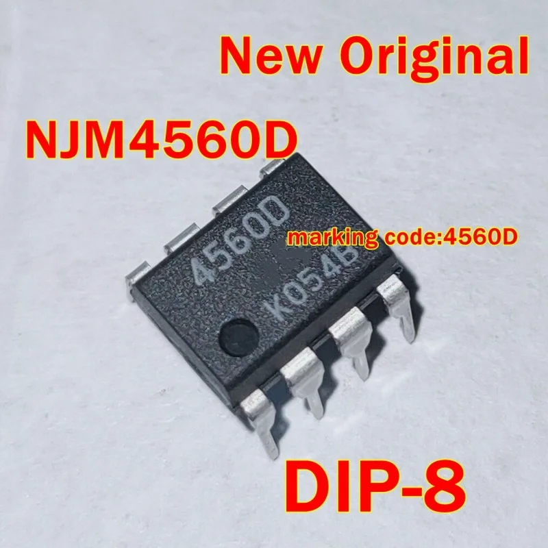 

1Pcs to 100Pcs Njm4560D Dip-8 Marking Code:4560D New Original Dual Operational Amplifier