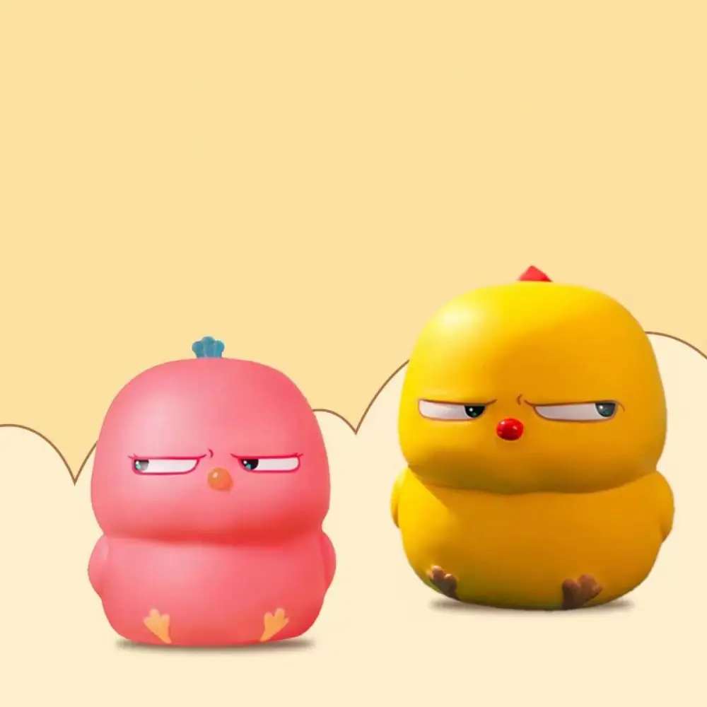 

Little Yellow Chicken Chicken Squeeze Toy Slow Rebounce Fidget Cartoon Fidget Toy Sensory 3D Pinch Compression Toy