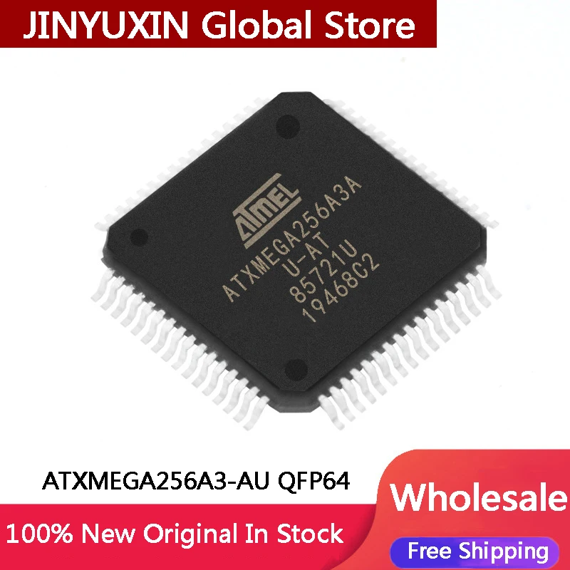 

New ATXMEGA256A3-AU ATXMEGA256A3 QFP64 MCU IC Chip In Stock Wholesale