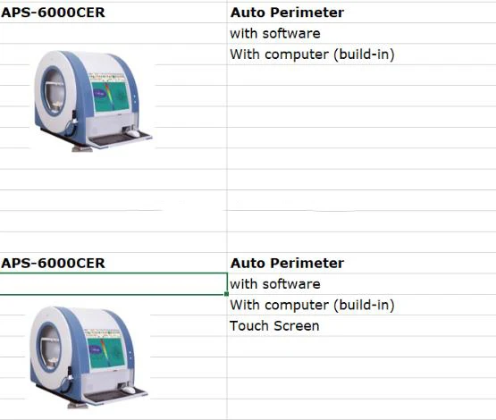 Ophthalmology Equipment Split Visual Field Analyzer Auto Perimeter Ophthalmic Computerized Perimeter view 6