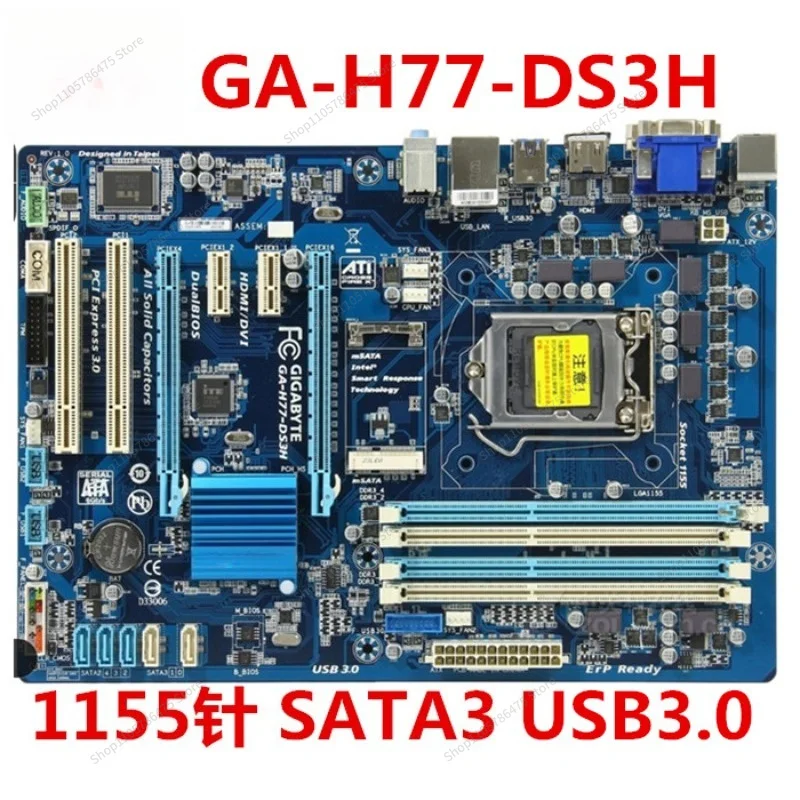 FOR GA-H77-DS3H/Z77P-D3/Z77X-UD3H/D3H/HD3/UD5H Z77M-D3H Main Board