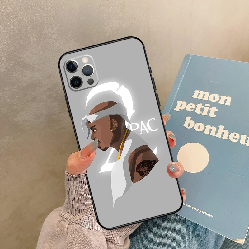 مغني الراب 2pac المغني توباك جراب هاتف آيفون 17 برو ماكس غطاء كوكه آيفون 17 الهواء 17 برو كابا