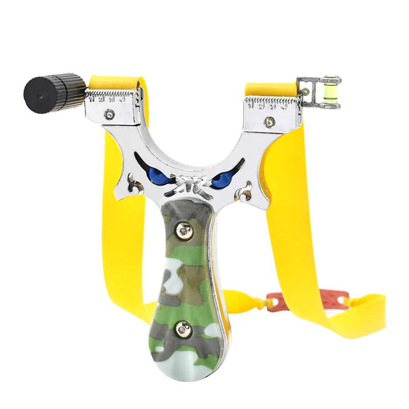 

Camouflage Stainless Steel Blue Eye Slingshot High Precision Hunting Slingshot Durable Outdoor Product With Infrared Laser