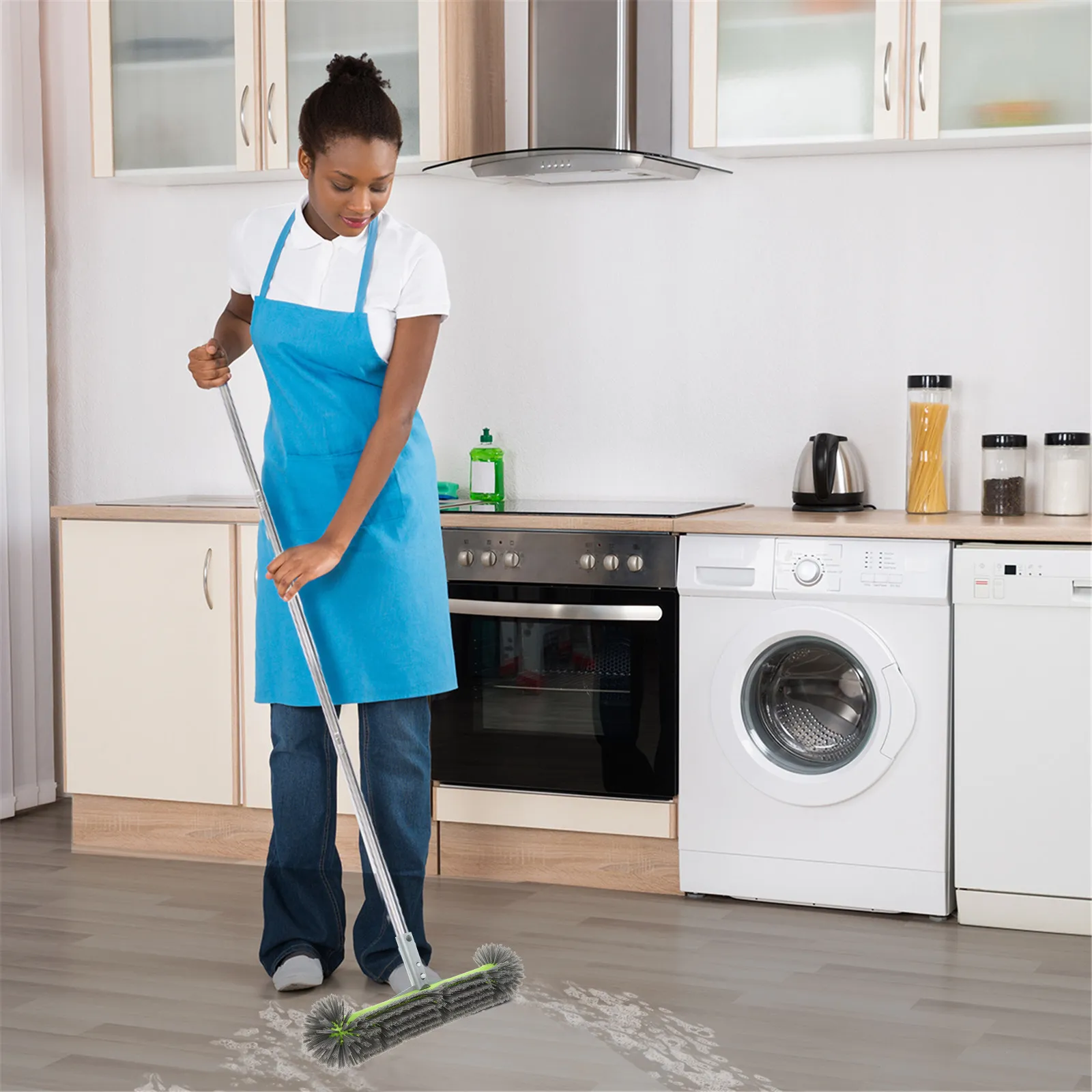 Tête de brosse de rechange robuste pour piscines – Conception scientifique pour l'élimination des taches tenaces – Brosse de nettoyage de piscine