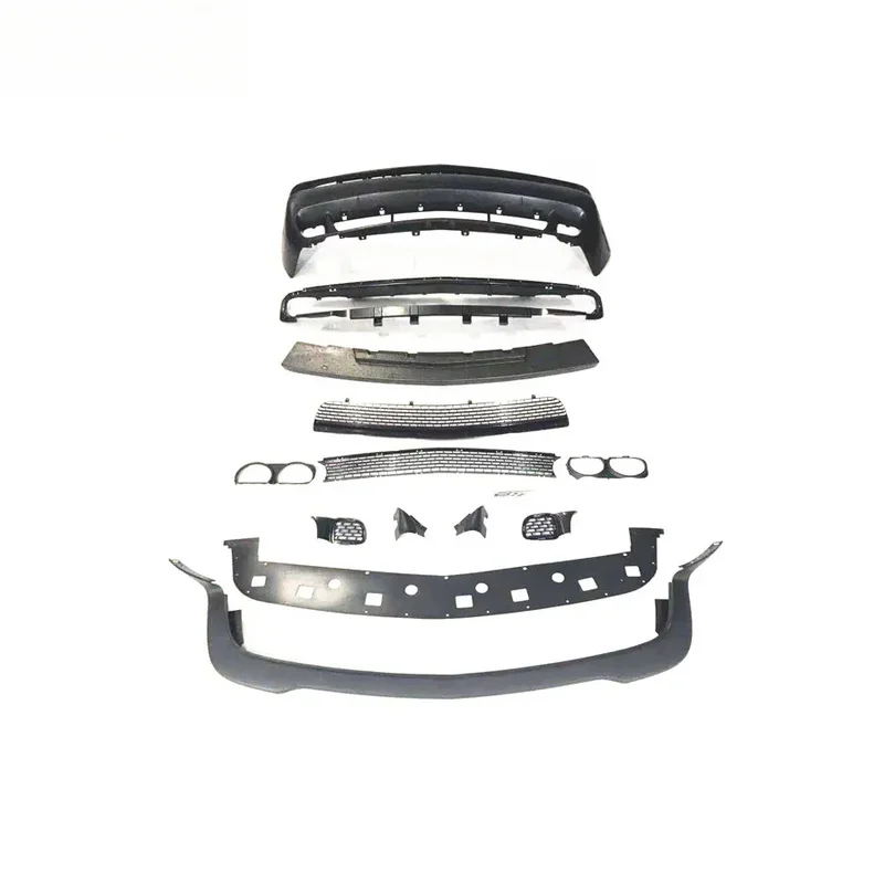 High Quality Cat Style PP Material Modification Body Kit Front Bumper Front Grill Exterior Tuning Accessories Fit for Challenger