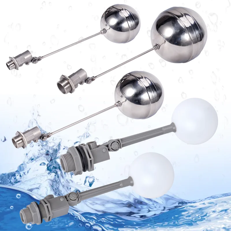 DN15/20/25 Stainless Steel Floating Ball Water Valve 1/2
