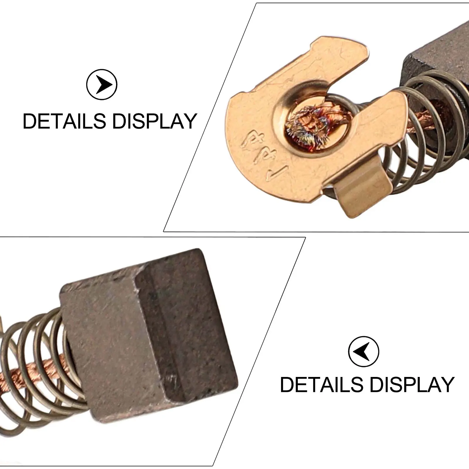 and Efficient 12PCS Replacement Carbon Brushes for Use in Various Electric Motors Including the Popular Models
