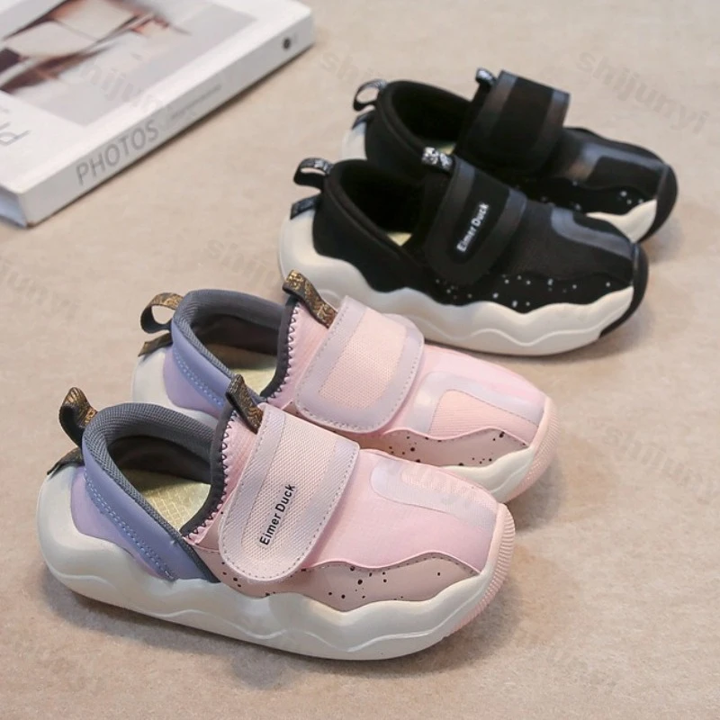 

Children Soft Sole Sneakers 2025 New Spring Autumn Lightweight Comfortable Boys Sports Shoes Outdoor Non Slip Girls Casual Shoes